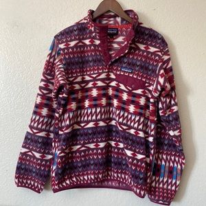 Patagonia Synchilla Southwestern Print Pullover